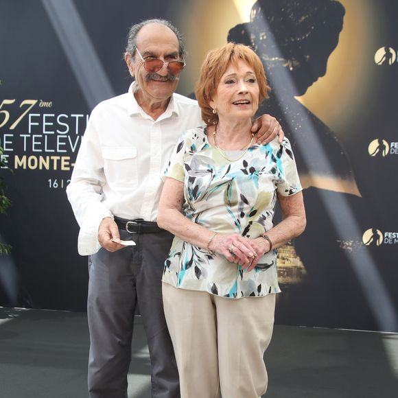 Gérard Hernandez et Marion Game - 57ème Festival de télévision de Monte-Carlo, le 17 juin 2017. © Denis Guignebourg/Bestimage