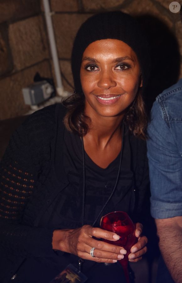 Karine Le Marchand participe à l'After Show de NTM qui se tient au Showcase à Paris, France le 10 mars 2018. Photo by Jerome Domine/ABACAPRESS.COM