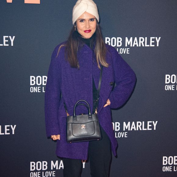 Joyce Jonathan assiste à la première de Bob Marley One Love au cinéma Grand Rex à Paris, France, le 01 février 2024. © Aurore Marechal/ABACAPRESS.COM