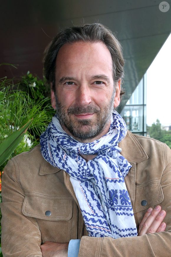 Exclusif - François Busnel (Journaliste et Critique littéraire) - Déjeuner dans la loge de France Télévisions lors des Internationaux de France de Tennis de Roland Garros 2025 - Jour 11, à Paris le 04 Juin 2025. 
© Bertrand Rindoff / Bestimage