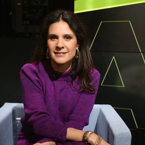 Exclusif - Apolline de Malherbe apparaît pour une interview sur BFM TV le 18 novembre 2024 à Paris, France. Photo by Jerome Dominé/ABACAPRESS.COM