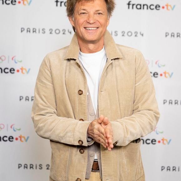 Laurent Delahousse lors de la présentation des journalistes et chroniqueurs de France Télévisions pour les Jeux Olympiques 2024 au musée de l'Homme à Paris, le 11 juin 2024.
© Pierre Perusseau / Bestimage