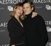 On découvre ainsi qu'il a travaillé pour la marque Adidas et qu'il a pu côtoyer le rugbyman Antoine Dupont. Un "kiff incroyable", selon ses propres mots.
Caroline Anglade et son mari Nicolas Moreau - Avant-première du film "Maestro(s)" au Cinéma UGC Normandie à Paris le 5 décembre 2022. © Marc Ausset-Lacroix/Bestimage