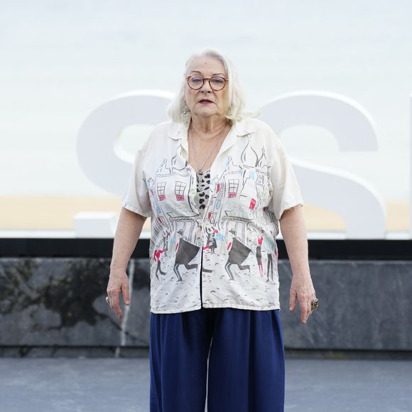Josiane Balasko  - ´Quand vient l'automne (When Fall Is Coming) photocall during 72nd San Sebastian International Film Festival.San Sebastian - September 22, 2024. © Lalo Yasky/Bestimage