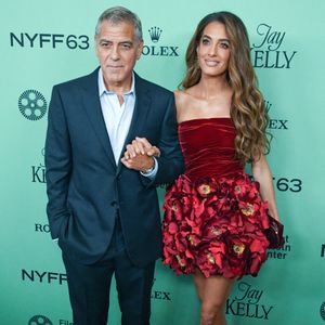 George Clooney et Amal Clooney assistent au tapis rouge "Jay Kelly" lors du 63ème Festival du Film de New York au Alice Tully Hall à New York, NY le 29 septembre 2025. Photo par Efren Landaos/SPUS/ABACAPRESS.COM