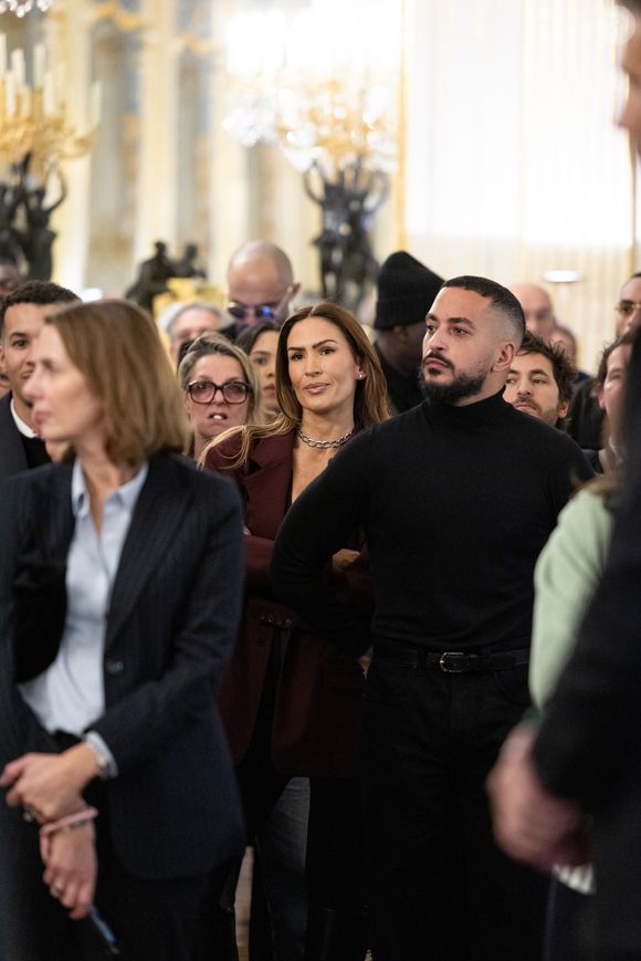 Vitaa, Slimane - Cérémonie de la remise de la médaille de chevalier de l'ordre des arts et des lettres à Alexandre Kirchhoff, PDG du label Capitol Music France par R.Dati au Ministère de la Culture à Paris le 9 janvier 2026.
Cyril Moreau / Bestimage