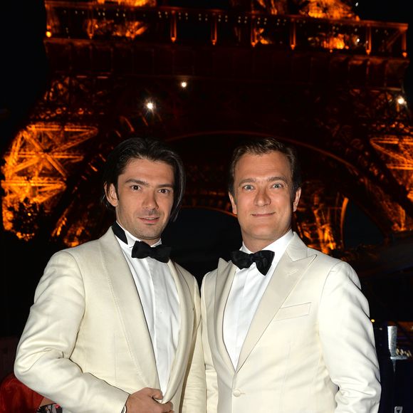 Exclusif - Gautier Capuçon et Renaud Capuçon - Grand concert de l'Orchestre National de France au Champs de Mars présenté par S. Bern sur France 2 pour célébrer la Fête Nationale à Paris le 14 juillet 2017 © Giancarlo Gorassini / Pierre Perusseau / Veeren / Bestimage 