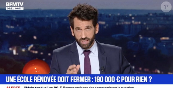 En interview, les deux têtes d'affiche se sont exprimées sur cette prise de position 

Dominique Tenza et Perrine Storme sont les nouveaux présentateurs de "Première Édition" sur BFMTV