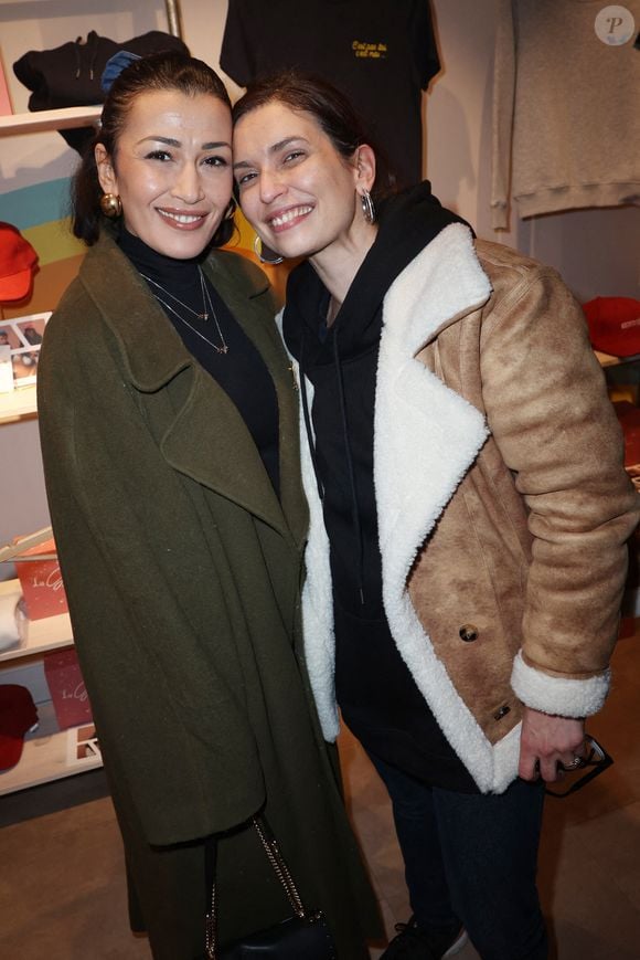 Karima Charni et Lucie Bernardoni participent à la Pop Up Influence Party organisée par Aurelien Cassirame, à Paris, le 02 février 2025 à Paris, France. Photo par Jerome Domine - Abaca