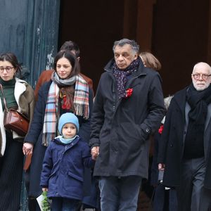Ses filles, leur père Jimmy, mais aussi le dernier homme de sa vie Thomas Stern étaient notamment présents.

Gabriele Laborde et sa famille lors de la cérémonie des obsèques de Catherine Laborde à l'église Saint-Roch à Paris, France, le 6 février 2025. 
Photo par Jerome Domine/ABACAPRESS.COM
