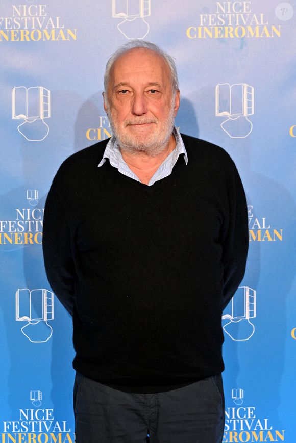 François Berléand au Photocall lors de la soirée de la 4ème édition du festival Cinéroman à Nice au cinéma Pathé Gare du Sud avec la projection du film "Simone" le 7 octobre 2022. © Bruno Bebert / Bestimage