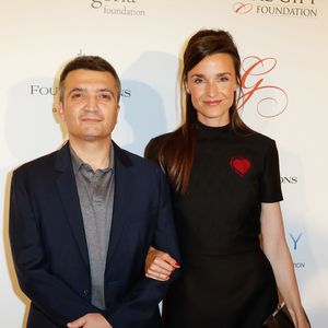 Thomas Langmann et sa femme Céline Bosquet Langmann lors du photocall de la 8ème édition du "Global Gift Gala" à l'hôtel Four Seasons George V à Paris, le 16 mai 2017.
© Marc Ausset-Lacroix/Bestimage