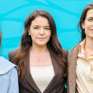 Mélanie-Antoinette de Massy, Charlotte Casiraghi et la princesse Alexandra de Hanovre lors de la sixième journée du Rolex Monte-Carlo Masters au Monte-Carlo Country Club de Monaco, le 10 avril 2026. © Claudia Albuquerque/Bestimage