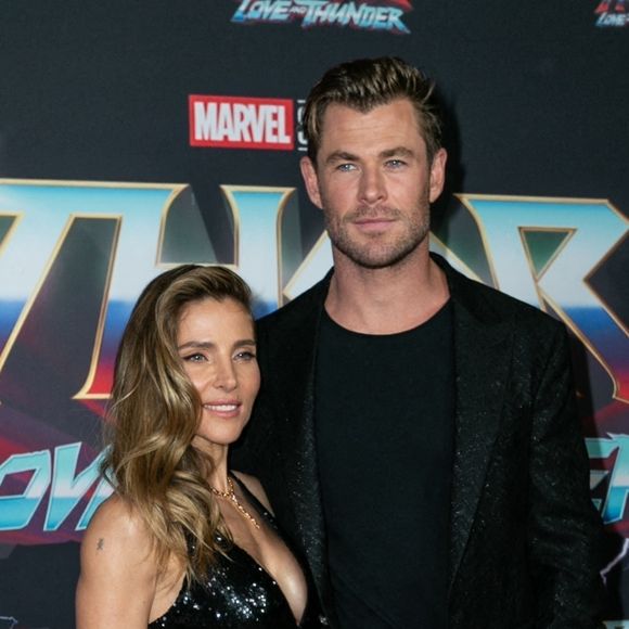 Chris Hemsworth et sa femme Elsa Pataky à la première du film "Thor: Love and Thunder" à Syndey
Bestimage