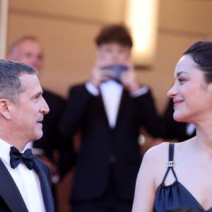 Guillaume Canet, Marion Cotillard - Montée des marches du film « Karma » lors du 79ème Festival International du Film de Cannes, le 15 mai 2026. © Jacovides-Moreau / Bestimage