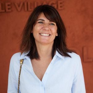 Estelle Denis au village lors des Internationaux de France de tennis de Roland Garros 2023, à Paris, France, le 4 juin 2023. © Cyril Moreau/Bestimage
