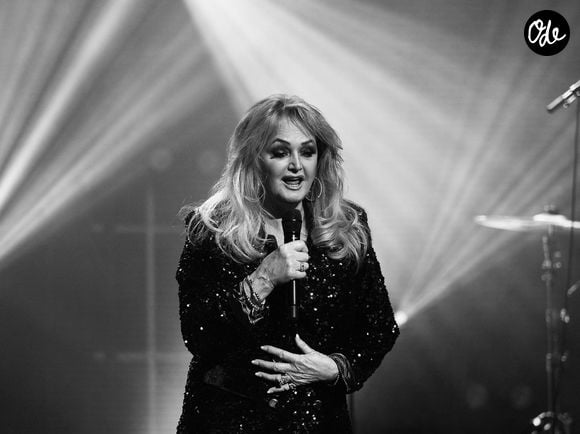 Bonnie Tyler en concert à L'Amphithéâtre 3000 du Centre de Congrès de Lyon, France, le 11 décembre 2023. © MPP/Bestimage