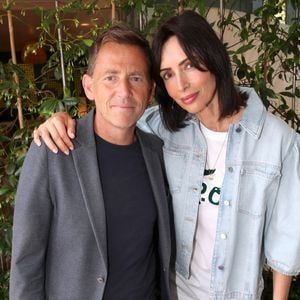 Exclusif - Géraldine Maillet et son compagnon Daniel Riolo - Célébrités aux Internationaux de France de Tennis de Roland Garros 2023 - Jour 12 à Paris le 08 Juin 2023.

© Bertrand Rindoff / Bestimage