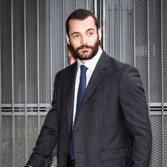 Louis Sarkozy - Procès de l'affaire du financement libyen présumé de la campagne présidentielle de 2007, impliquant douze prévenus dont N.Sarkozy, au tribunal correctionnel de Paris, le 25 septembre 2025. 
© Julien Sarkissian / Bestimage