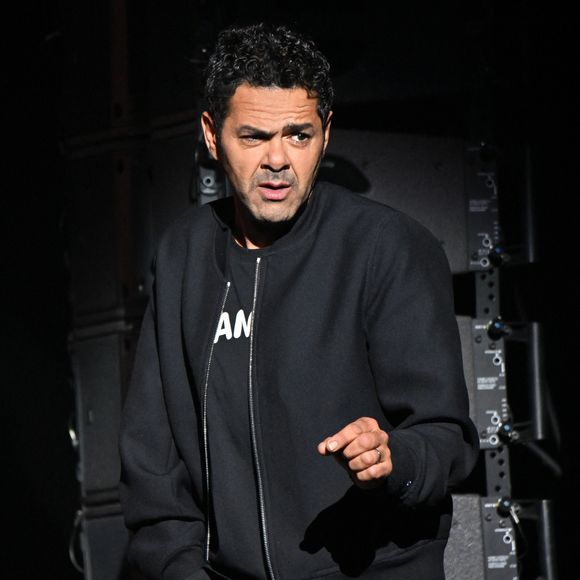 Jamel Debbouze présente les humoristes du Jamel Comedy Club sur la scène du palais Nikaia à Nice, le 27 février 2025. Se sont succédés Antek, Doully, I.Djadel, J.Santini, Nordine Ganso, R.Harjane et Kino en première partie.
© Bruno Bebert / Bestimage