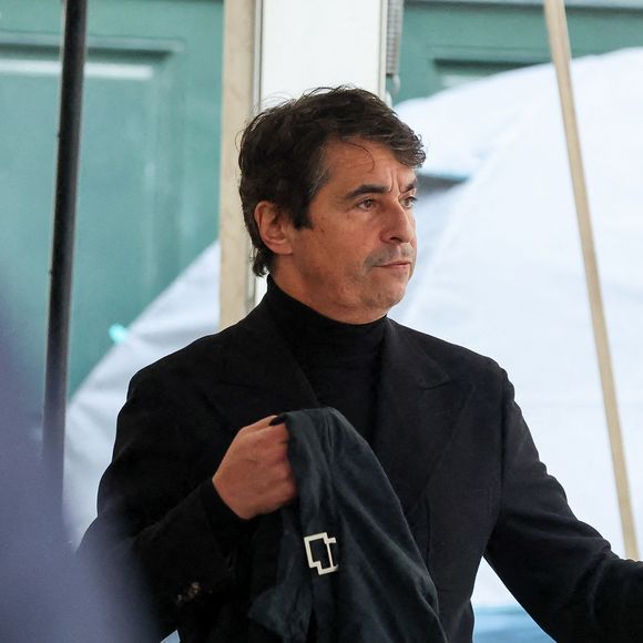 Ariel Wizman - Sorties des obsèques de l'ancien ministre de la Culture Frédéric Mitterrand en l'Église Saint-Thomas d'Aquin à Paris. Le 26 mars 2024
© Moreau-Jacovides / Bestimage