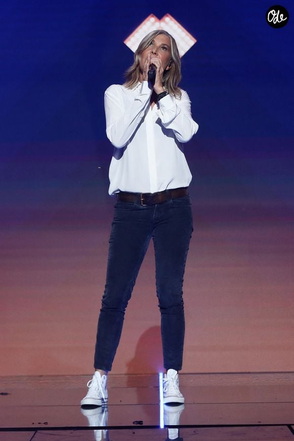 Zazie chante son tube "Let it shine" - Enregistrement de l'émission "M6 sur son 31", présentée par E.Gossuin et diffusée le 31 décembre sur M6
© Christophe Clovis / Bestimage