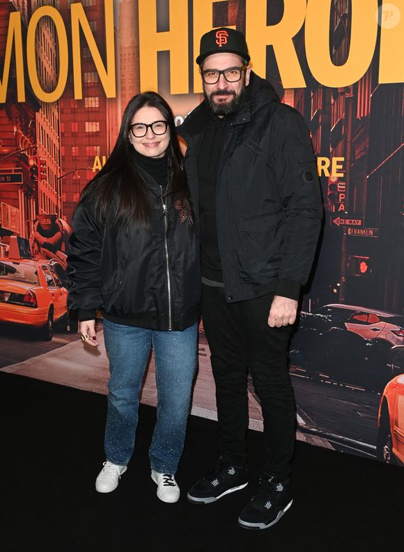 Elle a rappelé qu'elle le soutiendrait toujours
Lucie Bernardoni et son mari Patrice Maktav - Avant-première du film "Mon héroïne" au cinéma UGC Normandie à Paris le 12 décembre 2022. © Coadic Guirec/Bestimage