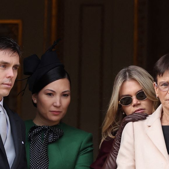 Louis Ducruet et sa femme Marie Ducruet (Chevallier), Camille Gottlieb, la princesse Stéphanie de Monaco à l'occasion de la Fête Nationale de Monaco, le 19 novembre 2025.

© Dominique Jacovides/Bestimage
