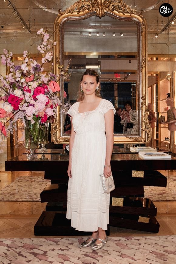 Violette d'Urso au lancement de Roger Vivier: Patrimoine et Imaginaire à New York City, NY, Etats-Unis, le 28 avril 2026. © Jason Crowley/BFA.com/Backgrid/Bestimage