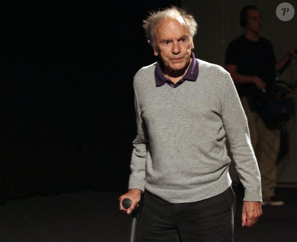 Jean-Louis Trintignant assiste à la deuxième édition du Festival du film de Lyon, à Lyon, France, le 6 octobre 2010. Photos par Vincent Dargent/ABACAPRESS.COM