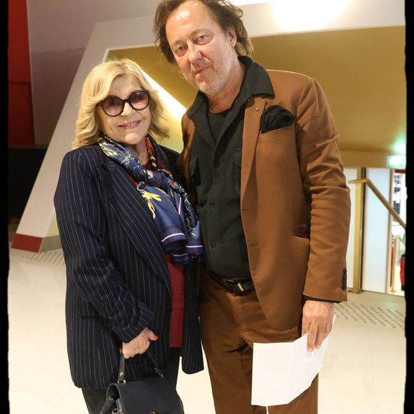 Exclusif - Nicoletta et son mari Jean-Christophe Molinier -  Personnalités au spectacle de Chantal Goya "50 ans d'amour" au palais des Congrès à Paris le 25 mai 2025.
© Alain Guizard / Bestimage