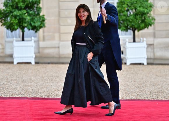 Anne Hidalgo, maire de Paris - Arrivées des personnalités au dîner d’État en l’honneur du président brésilien et de sa femme au palais présidentiel de l’Élysée à Paris le 5 juin 2025.

© Christian Liewig / Bestimage
