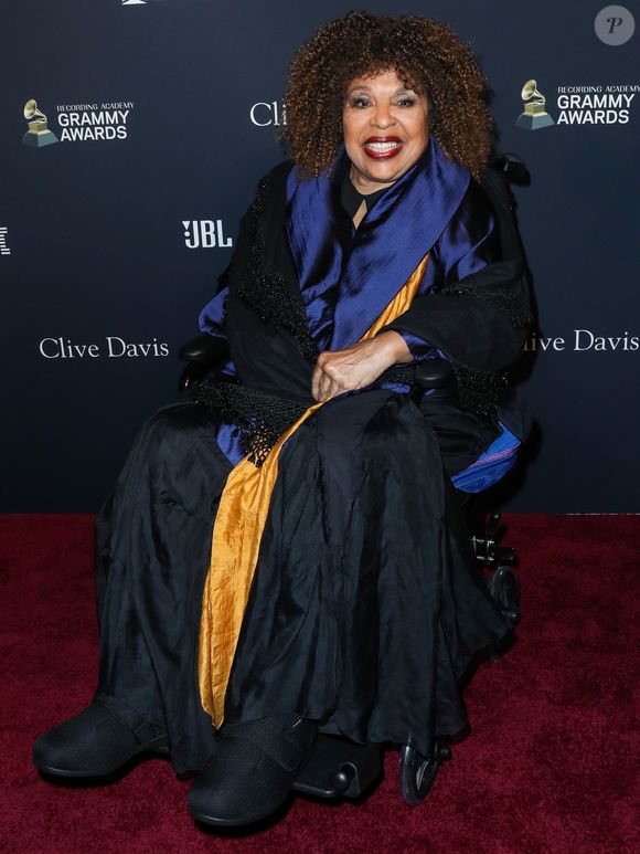 Roberta Flack à la soirée Recording Academy and Clive Davis 2020 Pre-GRAMMY à l'hôtel The Beverly Hilton dans le quartier de Beverly Hills à Los Angeles, le 25 janvier 2020. (Backgrid USA / Bestimage)