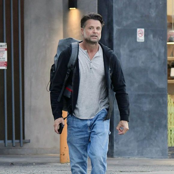 02/09/2026 EXCLUSIF : David Charvet termine une séance d'entraînement chez Burn à Studio City, en Californie. L'ancien acteur de Baywatch, âgé de 53 ans, a montré ses bras toniques en quittant la salle de sport.
The ImageDirect / Bestimage