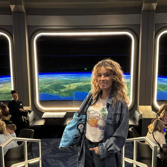 Philippe Lacheau et Elodie Fontan s'éclatent à Disney World en Floride.