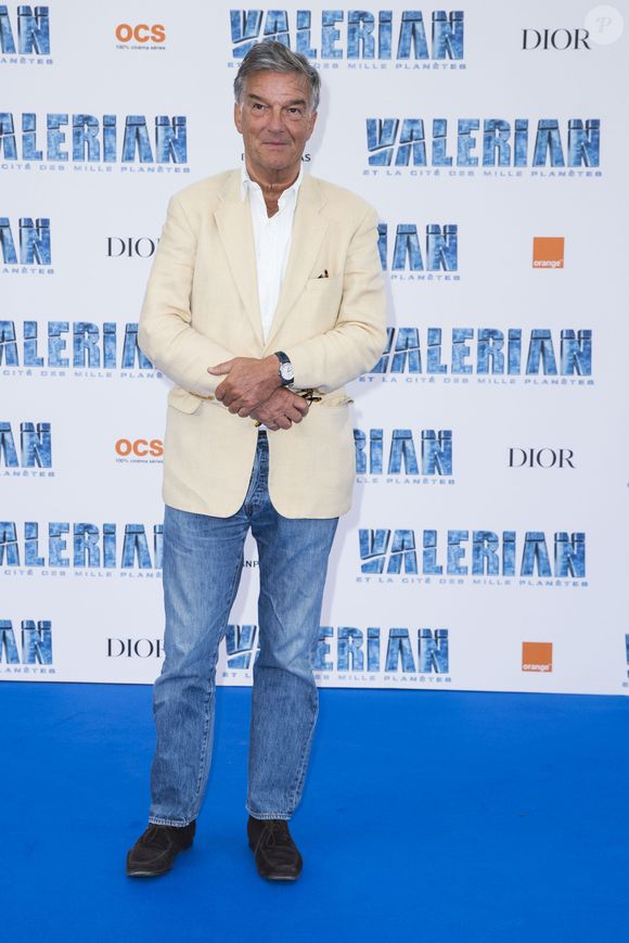 Benoît Jacquot - Avant-première du film "Valérian et la Cité des mille planètes" de L. Besson à la Cité du Cinéma à Saint-Denis, le 25 juillet 2017. © Olivier Borde/Bestimage