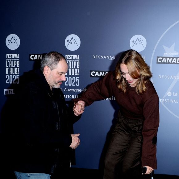 Chloé Jouannet - Photocall lors de la 28ème édition du festival International du Film de Comédie à l'Alpe d'Huez le 14 janvier 2025. © Dominique Jacovides/Bestimage