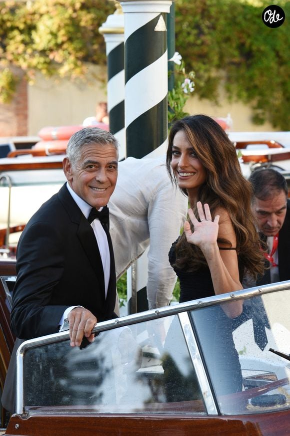 Venise, ITALIE George Clooney et Amal Clooney à Venise le 1er septembre 2026. 

© Francesca Vieceli/IPA via ZUMA Press / Bestimage