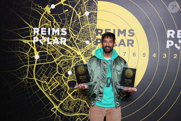 Lawrence Valin - Cérémonie de clôture de la 5ème édition du Festival International du Film Policier de Reims le 5 Avril 2025. © Denis Guignebourg/BestImage