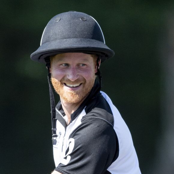 Le prince Harry à la Coupe de polo Handa ISPS Handa de Sentebale au Roma Polo Club, Rome, le 24 mai 2019.

Photo : Agence / Bestimage