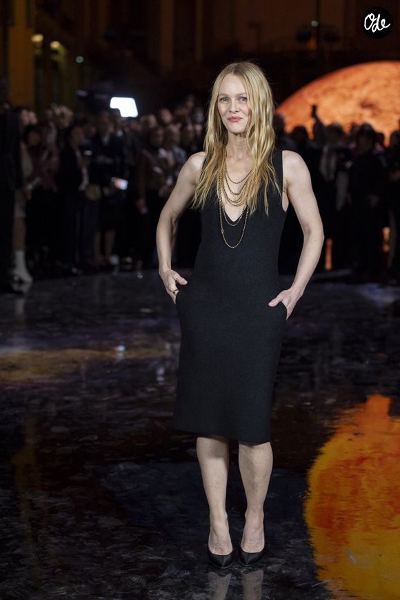 Vanessa Paradis – Photo Call  du Défilé de mode Chanel Collection Printemps-Été 2026 dans le cadre de la Fashion Week de Paris, France, le 6 octobre 2025.
 
© Olivier Borde / Bestimage