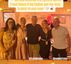 Franck Dubosc et Guy Stéphan ont été aperçus au restaurant La Piazzetta, à Mougins.

Franck Dubosc et Guy Stéphan, clients du restaurant "La Piazzetta" à Mougins.