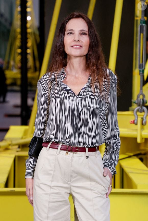 Virginie Ledoyen au photocall du défilé Chanel Collection Femme Prêt-à-Porter Automne/Hiver 2026-2027 lors de la Fashion Week de Paris (PFW) au Grand Palais, à Paris, France, le 9 mars 2026. © Olivier Borde/Bestimage