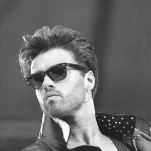 George Michael en concert avec Wham en juin 1986. Crédit Bestimage