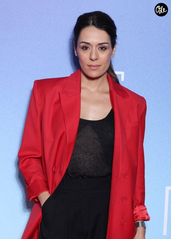 Sofia Essaïdi (membre du jury) lors du Festival de la Fiction TV de la Rochelle le 17 septembre 2025. 
© Denis Guignebourg / Bestimage