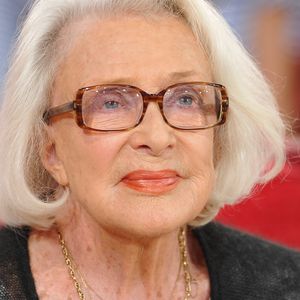 Micheline Presle - Enregistrement de l'émission Vivement Dimanche. © Guillaume Gaffiot /Bestimage