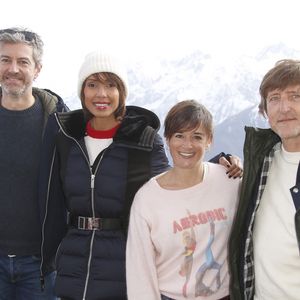 Sonia Rolland, Béatrice de la Boulaye, Denis Thybaud pour Tropiques criminels. - Rendez-vous avec les actrices et acteurs de la 24ème édition du festival Tv de Luchon le 12 février 2022.

© Christophe Aubert / Bestimage