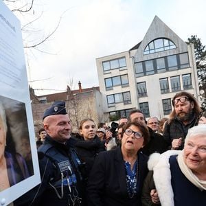 Line Renaud, 97 ans, a inauguré un jardin public qui porte son nom, à Lille, France, le mercredi 17 décembre 2025. © Claude Dubourg/Bestimage