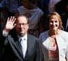 Ségolène Royal et François Hollande - Mariage de Thomas Hollande et de la journaliste Emilie Broussouloux l'église de Meyssac en Corrèze, près de Brive, ville d'Emiie.
© Patrick Bernard-Guillaume Collet / Bestimage
