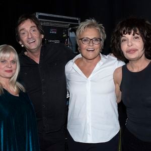 Isabelle Nanty, Pierre Palmade, Muriel Robin et Isabelle Mergault -Enregistrement de l'émission "La Chanson secrète 5", qui sera diffusée le 11 janvier 2020 sur TF1, à Paris. Le 17 décembre 2019 © Gaffiot-Perusseau / Bestimage